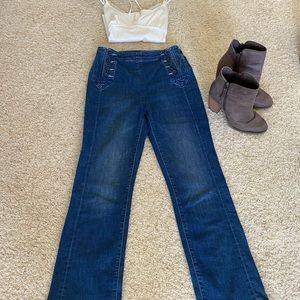 MOTHER Denim Button Jeans size 26